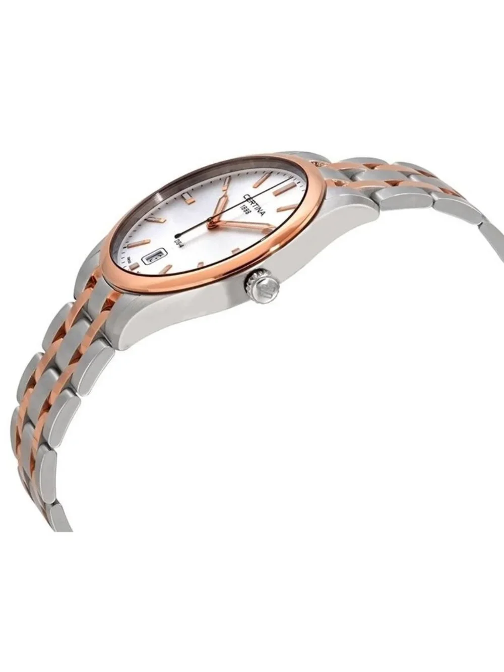 NWT Certina DS 4 Men's Two-Tone Watch